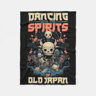 Couverture Polaire Ghost Demon Danser Avec L'Esprit Du Vieux Japon Yo