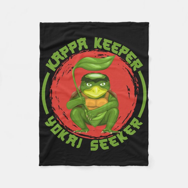 Couverture Polaire Ghost Demon Kappa Keeper Chercher Monster Trickste (Devant)