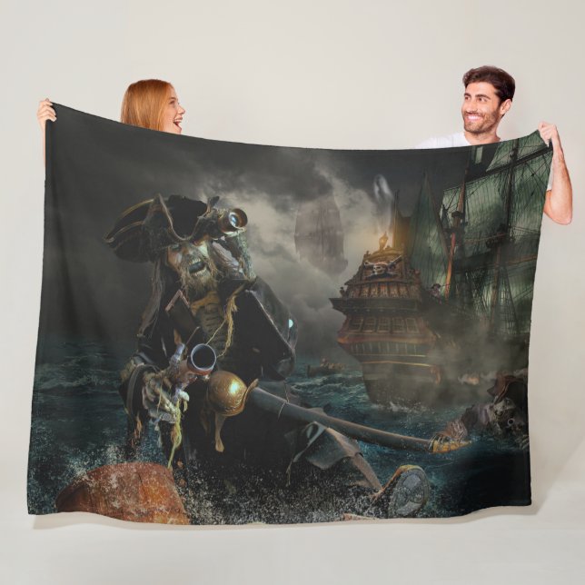 COUVERTURE POLAIRE GHOST PIRATE (En situation)