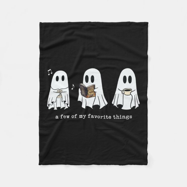 Couverture Polaire Ghost Quelques-Unes De Mes Choses Favorites (Devant)