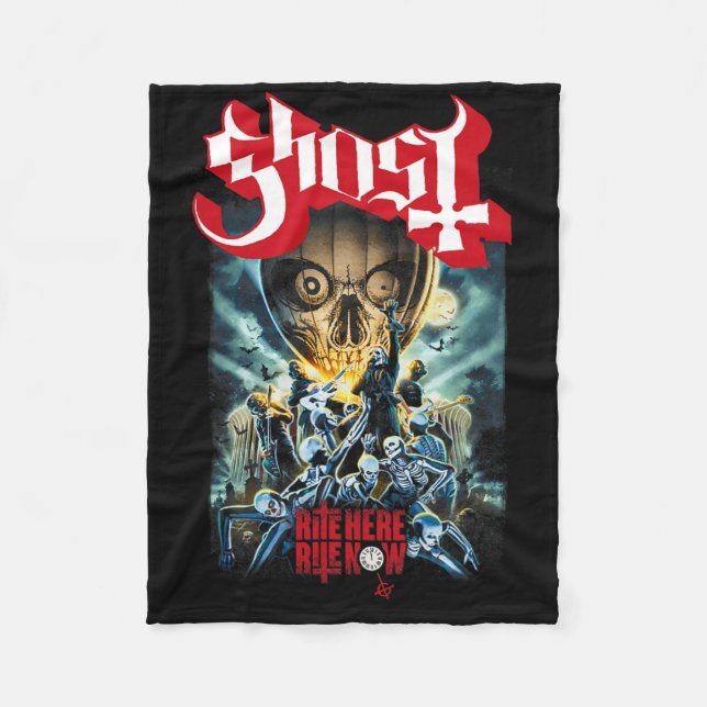 Couverture Polaire Ghost - Rite Here (Devant)