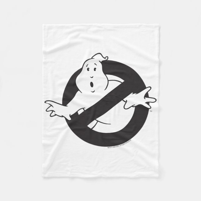 Couverture Polaire Ghostbusters Froid Empire Black No Ghost Logo (Devant)