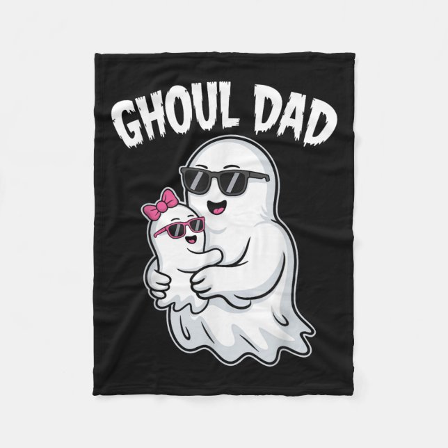 Couverture Polaire Ghoul Papa Chemise Hommes Papa Papa Éffrayant Hall (Devant)