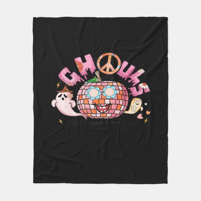 Couverture Polaire Ghouls Veut Juste Avoir Une Sublimation Amusante (Devant)