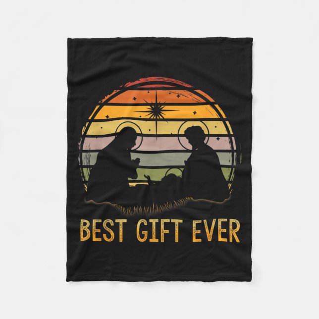 Couverture Polaire -gift Ever Christmas Cool Jesus Nativity Scene Chr (Devant)