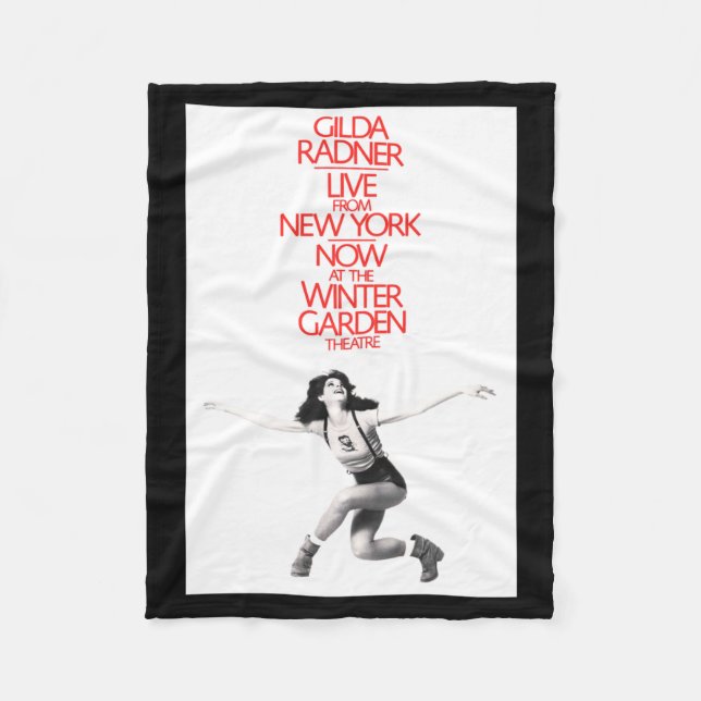 Couverture Polaire Gilda Radner Live From New York  (Devant)