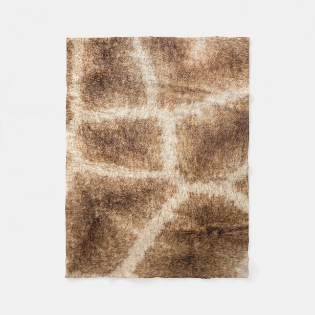 Couverture Polaire Girafe (Devant)