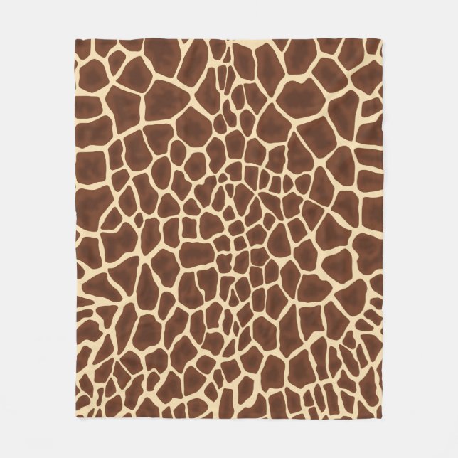 Couverture Polaire Girafe marques (Devant)