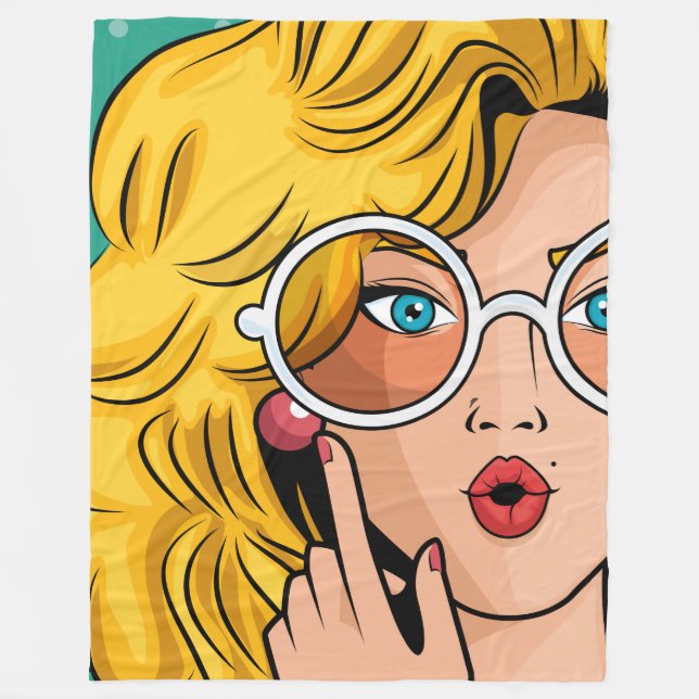 Couverture Polaire Girl #1 (Devant)