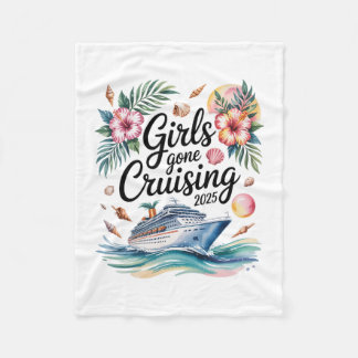 Couverture Polaire Girls Gone Cruising 2025 Chelorette Trip Girl Crui