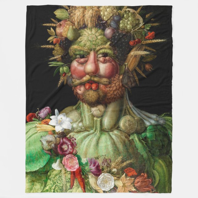Couverture Polaire Giuseppe Arcimboldo - Vertumnus (Devant)