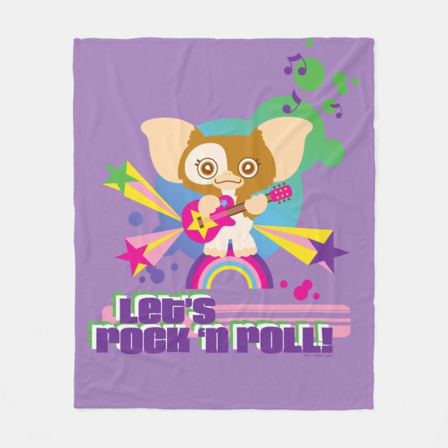 Couverture Polaire Gizmo | Rock'n Roll (Devant)