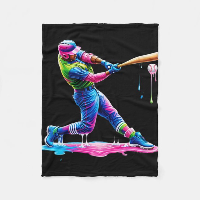 Couverture Polaire Glace Bysebyll Player Drip  (Devant)