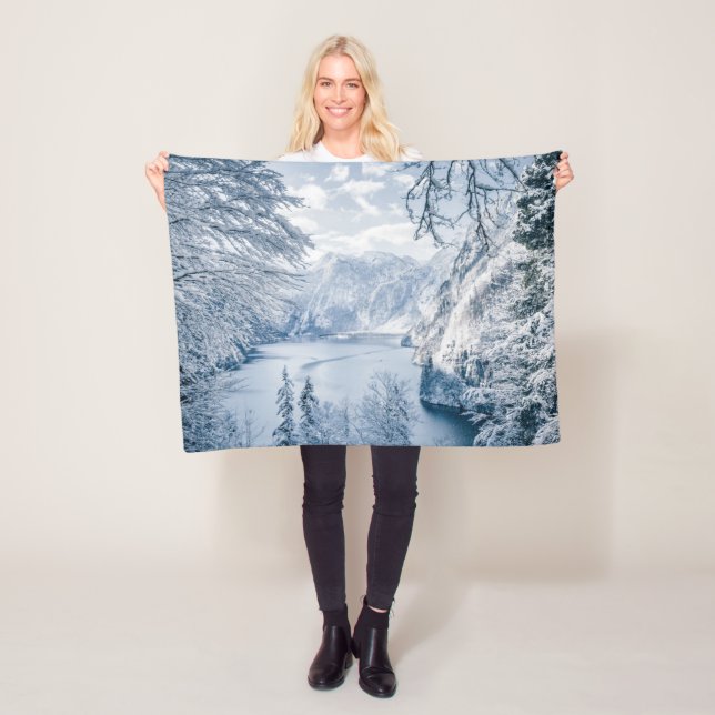 Couverture Polaire Glace et neige | Lac Königssee, Allemagne (En situation)