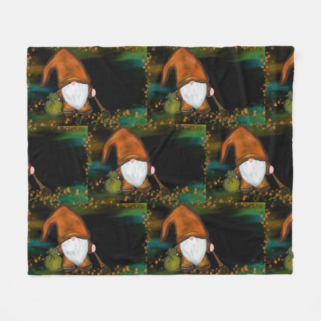 COUVERTURE POLAIRE GNOME DE THANKSGIVING (Devant (Horizontal))