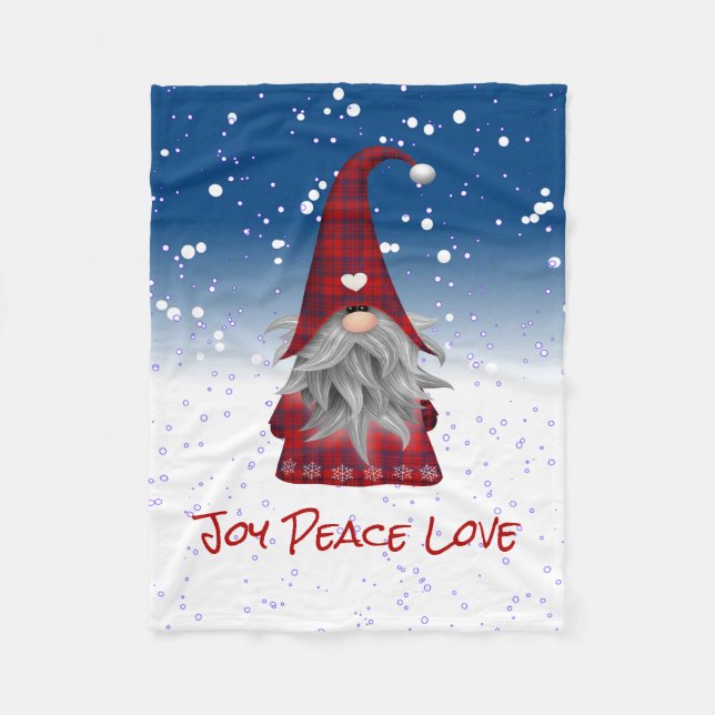 Couverture Polaire Gnome nordique (Devant)