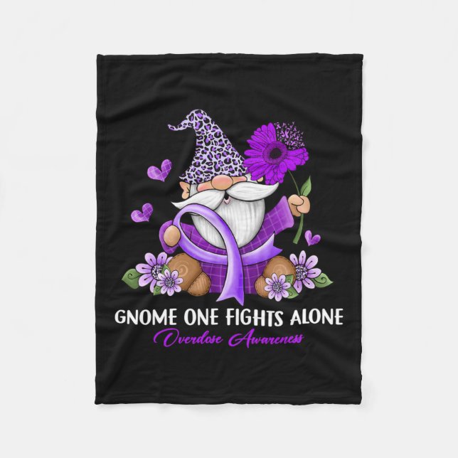 Couverture Polaire Gnome One combat seul la sensibilisation à la surd (Devant)