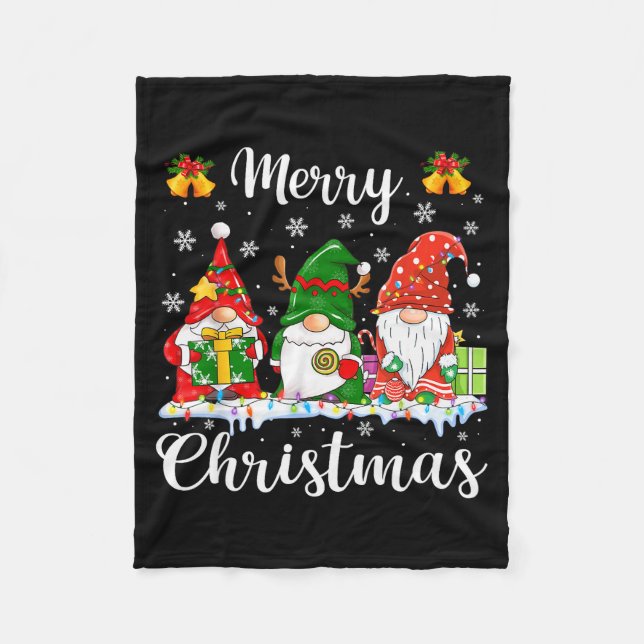 Couverture Polaire Gnomes Xmas Shirts Merry Christmas Men Women Kids  (Devant)