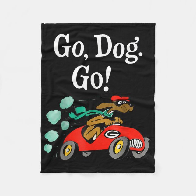 Couverture Polaire Go Dog Go Costume (Devant)