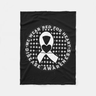 Couverture Polaire Go Red - American Heart Health Moth Awareness in