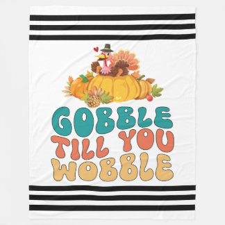 Couverture Polaire Gobble Jusqu'À Ce Que Vous Tournez La Turquie Than