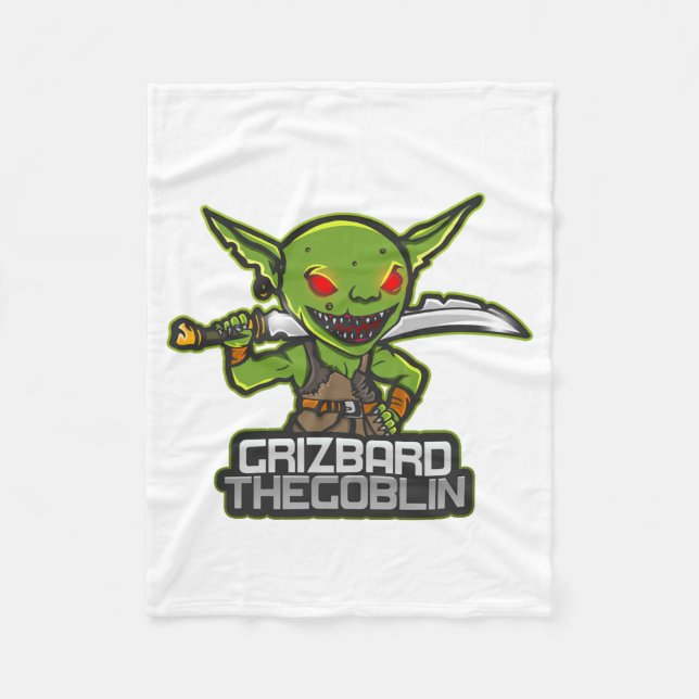 Couverture Polaire Goblin nommé Grizbard (Devant)