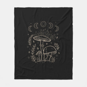 Couverture Polaire Goblincore Esthétique Académie Cottagecore Champig