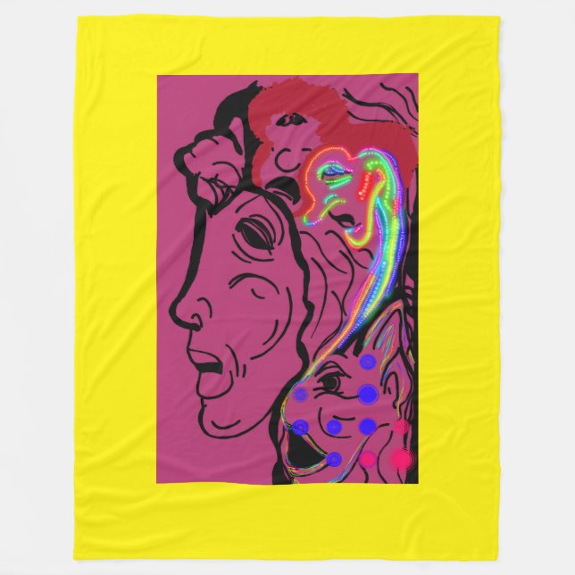 Couverture Polaire Goddess of Land and Sea (Devant)