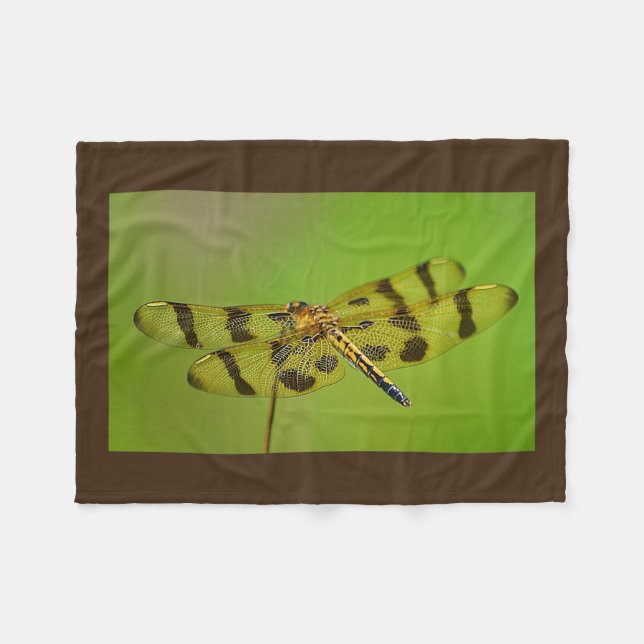 Couverture Polaire Golden Dragonfly (Devant (Horizontal))