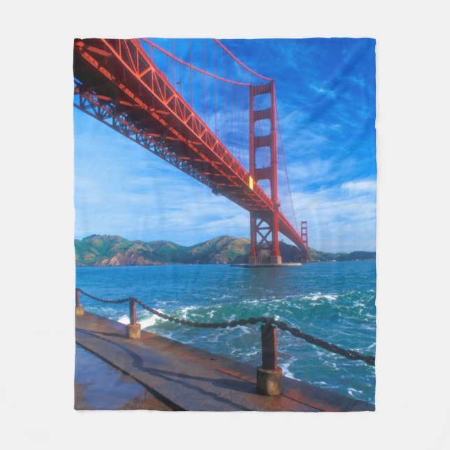 Couverture Polaire Golden Gate Bridge, Californie (Devant)