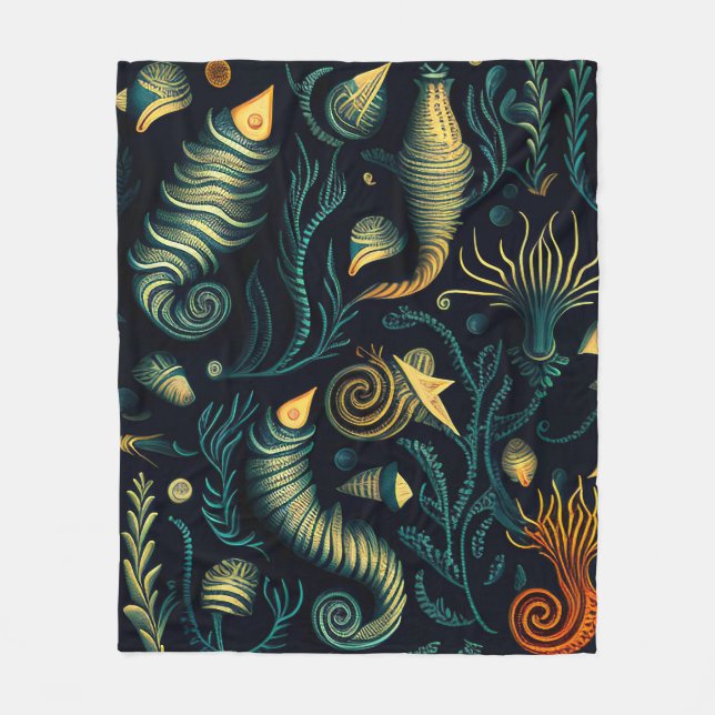 Couverture Polaire Golden Reefs (Devant)
