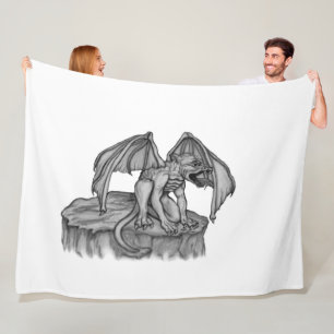 Couverture Polaire Golem Gargoyle