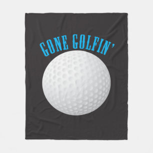 Couverture Polaire Golf Ball ⛳ 🎁 est parti Golfeur Golfing