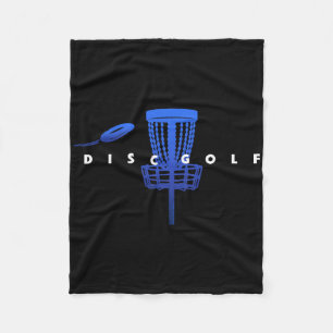 Couverture Polaire Golf de disque stylisé cool avec sket et disque -