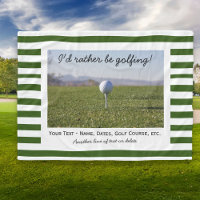 Golf sur mesure Photo de golf Vert et blanc