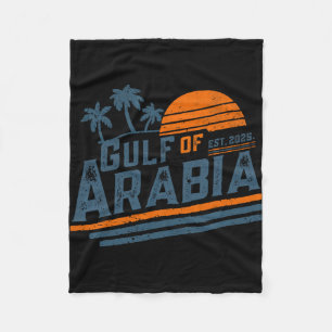Couverture Polaire Golfe D'Arabie Est 2025 Trump Arabian Gulf Funny P