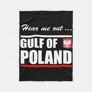 Couverture Polaire Golfe de Pologne Golfe du Mexique Parodie Drôle