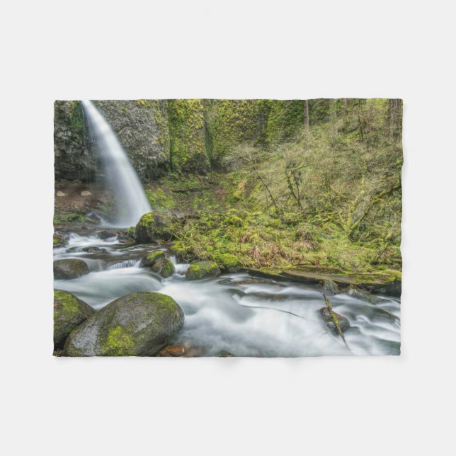Couverture Polaire Gorge du fleuve Columbia, Ponytail Falls (Devant (Horizontal))