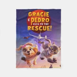 Couverture Polaire Gracie & Pedro : Animaux de compagnie à la Secourt