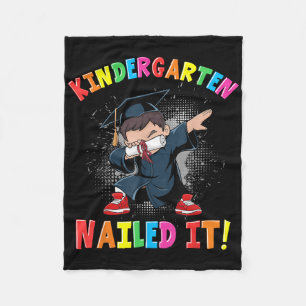 Couverture Polaire Graduation 2025 Garçons Enfants Dabbing Gra