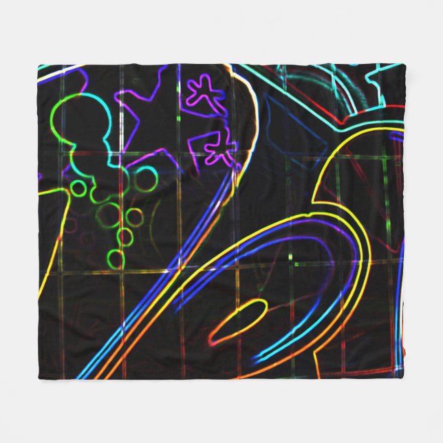 Couverture Polaire Graffiti 10 fbcna (Devant (Horizontal))