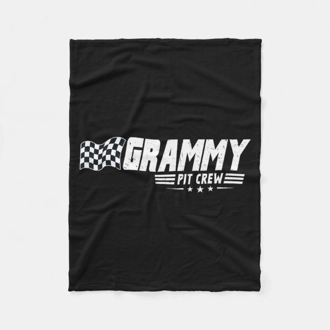 Couverture Polaire Grammy T Crew Race Car Birthday Family Racing  (Devant)
