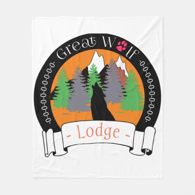 COUVERTURE POLAIRE GRAND LODGE LODGE FLEECE BLANKET (Devant)