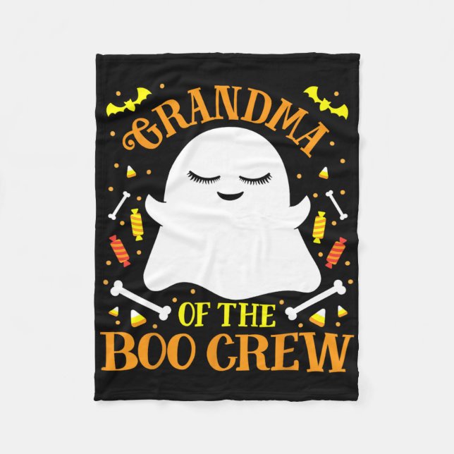 Couverture Polaire Grand-mère Boo Crew Ghost Matching Family Set Hall (Devant)
