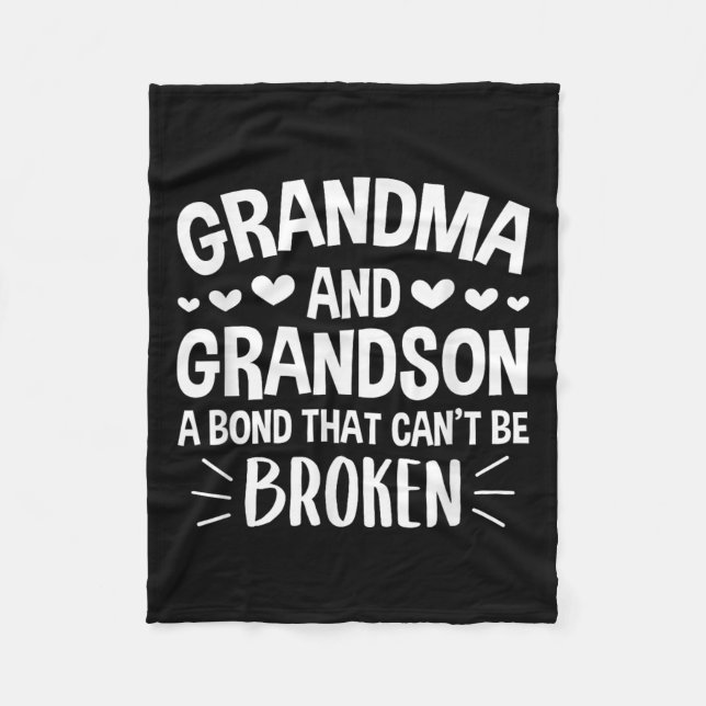 Couverture Polaire Grand-mère et grand-fils une obligation qui ne peu (Devant)