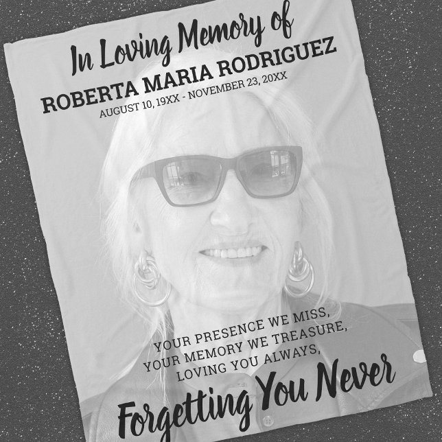 Couverture Polaire Grande photo du mémorial (Créateur téléchargé)