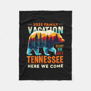 Couverture Polaire Grandes montagnes fumées Tennessee Vacances en fam