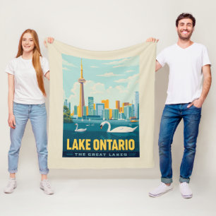 Couverture Polaire Grands Lacs Lac Ontario