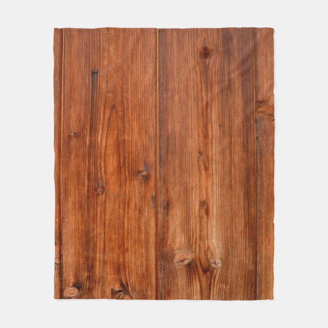 Couverture Polaire Grange à grains de bois texturé patiné (Devant)