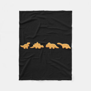 Couverture Polaire Graphique de nuggets de dinosaure Amateur de nugge